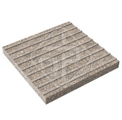 Тактильная плитка с продольными рифами