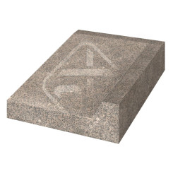 Гранитный пандус с бортиком (правый)