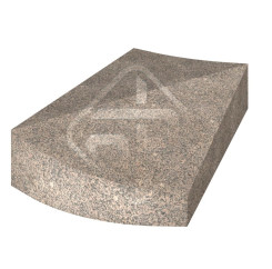 Гранитный пандус конвертный радиусный ...