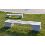 Скамейки из бетона для обустройства уличных и парковых зон