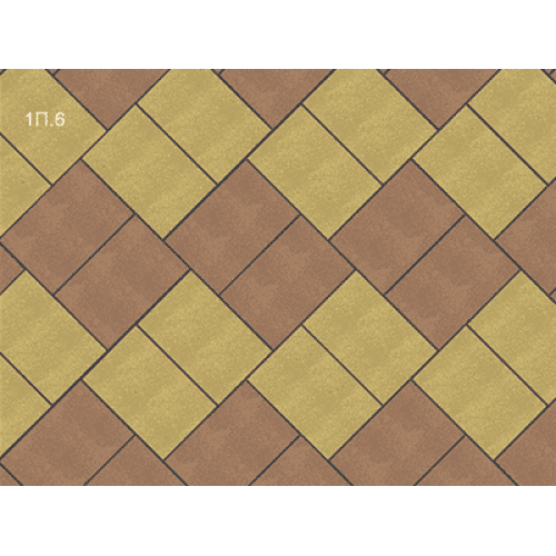 Тротуарная плитка Б.1.П.6 Прямоугольник (коллекция Модерн)