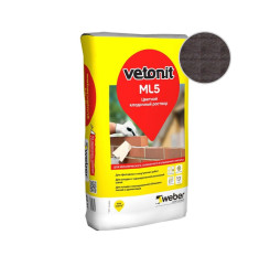 Раствор кладочный цветной Weber.Vetoni...