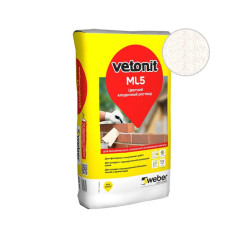 Раствор цветной кладочный Weber.Vetoni...