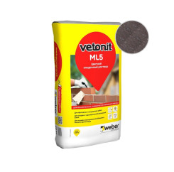 Раствор кладочный цветной Weber.Vetoni...
