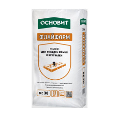 Раствор для укладки камня с одновремен...