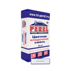 Раствор кладочный цветной Perel NL 010...