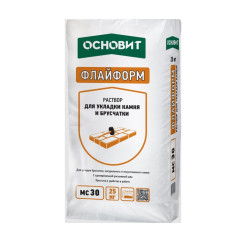 Раствор для укладки камня с одновремен...