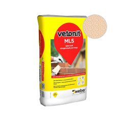 Раствор кладочный цветной Weber.Vetoni...