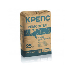 Смесь ремонтная КРЕПС "Ремсостав", 25 кг