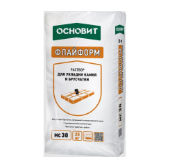 Раствор для укладки камня с одновремен...