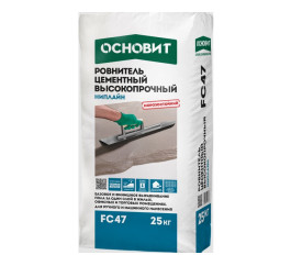 Ровнитель высокопрочный Основит Ниплайн FC47, 25 кг
