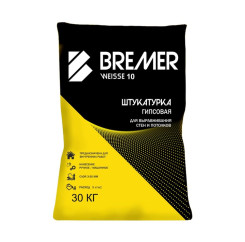 Штукатурка гипсовая с перлитом Bremer ...