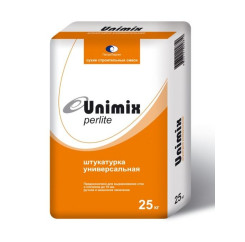 Штукатурка универсальная Unimix, 25 кг