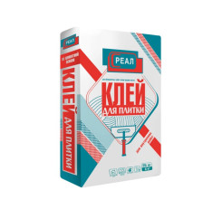 Клей для плитки РЕАЛ, 25 кг