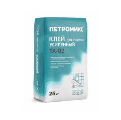 Клей для плитки усиленный Петромикс TA...