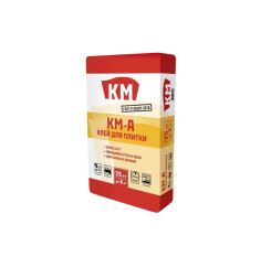 Клей для плитки КМ A (класс C0 T), 25 кг