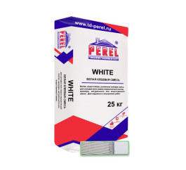 Клеевая смесь Perel White C1TE 0317 белая, 25 кг