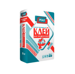 Клей для теплоизоляции РЕАЛ, 25 кг