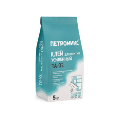 Клей для плитки усиленный Петромикс TA...