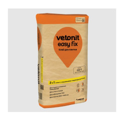 Клей для плитки Vetonit Easy Fix, 25 кг