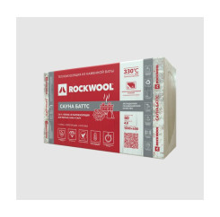 Утеплитель ROCKWOOL Сауна Баттс 1000*6...