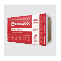 Утеплитель ROCKWOOL Лайт Баттс 1000*60...