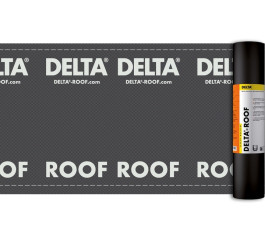 Гидроизоляционная плёнка/подкладочный ковёр DELTA-ROOF 1.5*50