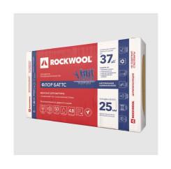 Утеплитель ROCKWOOL Флор Баттс 1000*60...