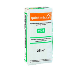 Смесь гидроизоляционная quick-mix MDS, 25 кг