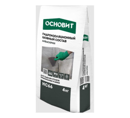 Состав шовный гидроизоляционный с проникающим эффектом Основит Акваскрин HC66, 4 кг