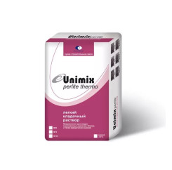 Раствор тёплый кладочный Unimix Perlit...