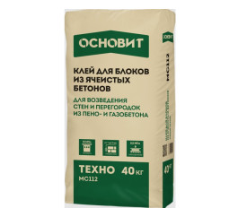 Клей монтажный Основит Техно MC112, 40 кг