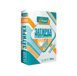 Затирка для расшивки швов РЕАЛ белая, ...