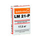 Раствор кладочный теплоизоляцоинный quick-mix LM 21-P, 17,5 кг