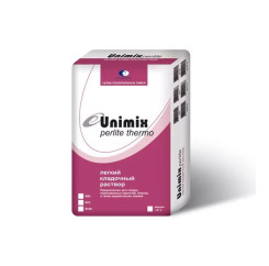 Раствор тёплый кладочный Unimix Perlit...