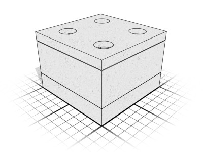 Тепловая камера 2,6×2,6×2,0 м серии 3.903 КЛ-13